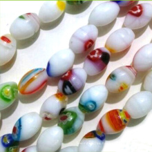 murano mezcla cuentas millefiori de colores para accesorios de joyería
